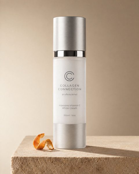Vitamin C Back Bar, 350 ml professional pump bottle with a curl of orange peel